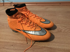 Ghete Nike Mercurial Superfly Orange marimea 43 foto