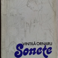 VINTILA ORNARU-SONETE(ed princeps 1979)[coperta FLORIN PUCA/grafica PETRE HAGIU]