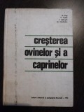 CRESTEREA OVINELOR SI A CAPRINELOR - A. Pop - Editura Didactica, 1977, 274 p., Alta editura