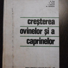CRESTEREA OVINELOR SI A CAPRINELOR - A. Pop - Editura Didactica, 1977, 274 p.