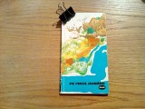 PE FIRUL DUNARII De la Bazias la Marea Neagra - Mihail Marinescu (text) - Nichi Popescu (ilustratii) - V. Marinache (Schite si Harti), 1968, 95 p