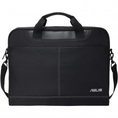 Geanta notebook Asus Nereus, 16 inch, neagra, poliester, 425x80x325 mm, 530g foto