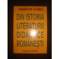 Onisifor Ghibu - Din istoria literaturii didactice romanesti