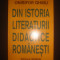 Onisifor Ghibu - Din istoria literaturii didactice romanesti
