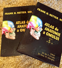 ORIGINAL Netter Atlas de Anatomie Umana CARTONAT ed 5-a in Romana NOU foto