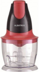 Tocator Albatros TC300A, 300 W, 750 ml, 1 viteza, Negru/Ros foto