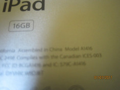 IPAD 3 A1416-wifi foto