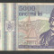 ROMANIA 5000 5.000 LEI 1993 [2] VF