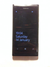 Nokia Lumia 800 Black Codat Orange Romania foto