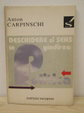DESCHIDERE SI SENS IN GANDIREA POLITICA