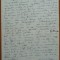 4 pagini interbelice de manuscris al scriitorului Paul Zarifopol