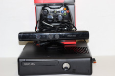 XBOX 360 Slim 500GB + Kinect, XBOX360 Modat RGH foto