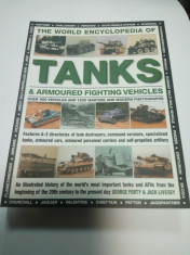 The world ENCYCLOPEDIA of TANKS &amp;amp; ARMOURED FIGHTING ( enciclopedie tancuri) foto