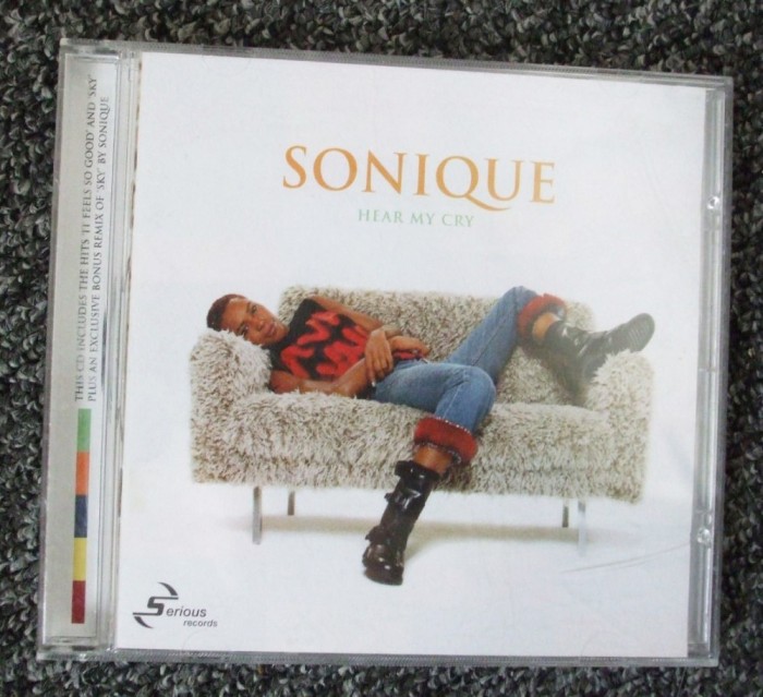 Sonique - Hear My Cry CD foto mare Sonique - Hear My Cry CD foto mare