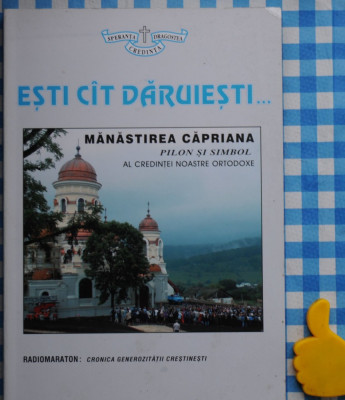 Manastirea Caprina vol I foto
