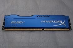 Memorie HyperX Fury Blue 8GB DDR3 1866 MHz CL10 Gaming foto