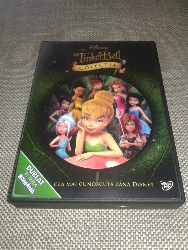 Degetica - Tinker Bell - Disney - colectie 5 DVD dublate limba romana,  disney pictures | Okazii.ro