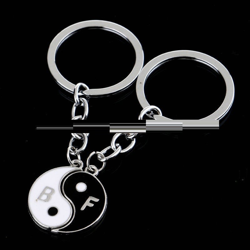 BRELOC din metal Fantezie YIN si YANG + cutie cadou | Okazii.ro