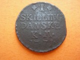 1 SKILLING DANSKE 1771 (DANEMARCA), Europa