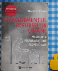 Masurarea performantelor profesionale Horia D Pitaru foto