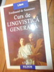 Curs De Lingvistica Generala - Ferdinand De Saussure ,535782 foto