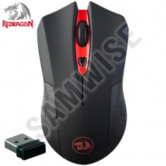 Mouse NOU Gaming Redragon Black Wireless 2000dpi Senzor Avago Teflon GARANTIE ! foto