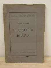 FILOSOFIA LUI BLAGA -OVIDIU DRAMBA foto