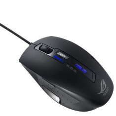 Mouse pentru gaming cu fir ASUS GX850, conexiune USB, laser, 5000 DPI, negru foto
