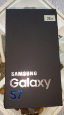 Samsung galaxy s7 G930F, 32gb, 4G/LTE, white pearl, nou foto