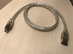 Cablu Firewire IEEE 1394 Mini 4Pin to Normal 6Pin foto