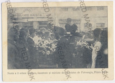 3673 - BRAILA, Berarie, Frizerie, Nunta, Romania - old postcard - unused foto
