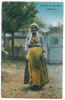 3744 - Ethnic, GYPSY woman, Romania - old postcard - unused, Necirculata, Printata