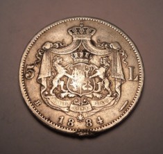 5 lei 1884 foto