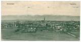 3728 - SIBIU, Panorama - 3 old postcards - used - 1917