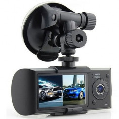 Camera video auto, Camera bord cu camera video dubla, Sensor gravitatie, localizare GPS, display 2.7 inch foto