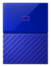 Western Digital My Passport 2TB 2000Giga Bites Albastru foto