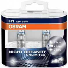 Set 2 becuri H1 Osram Night Breaker Unlimted - XDR-1008237 foto
