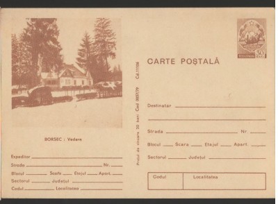 CPI (B8088) CARTE POSTALA - BORSEC - VEDERE foto