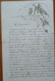 Cumpara ieftin Scrisoare a lui Ion Maxim , Sibiu , 1889