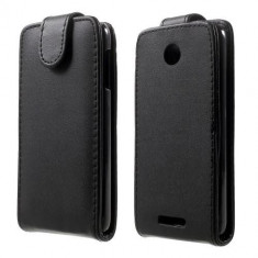 Husa HTC Desire 510 Flip Case Slim Black foto