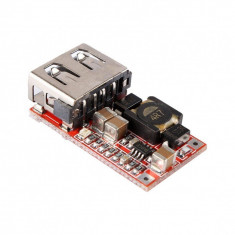 DC-DC converter step-down, IN:6-24V, OUT:5V (3A) USB (DC444) foto