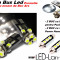 Set 2 leduri Pozitie 8 SMD + 2 leduri Numar 3 SMD - CanBus - Fara eroare bec ars - Promo