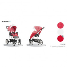 Carucior multifunctional 2 in 1 Nico SLW23 (Rosu) Bebetto foto