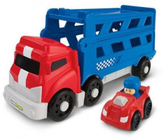 Jucarie Fisher Price Little People Wheelies Sports Car Carrier foto