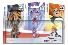 Disney Infinity Villains 3 Pack Davy Jones Randy &amp;amp; Syndrome foto