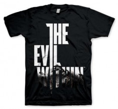 Tricou The Evil Within Logo Wired Marimea L foto