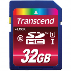 SD 32GB clasa 10 Transcend TS32GSDHC10U1 foto