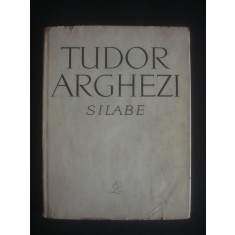 TUDOR ARGHEZI - SILABE {1965, cartonata}