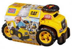 Jucarie Mega Bloks Cat Ride-On With Excavator foto