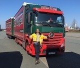 ?ofer de camion in Germania foto
